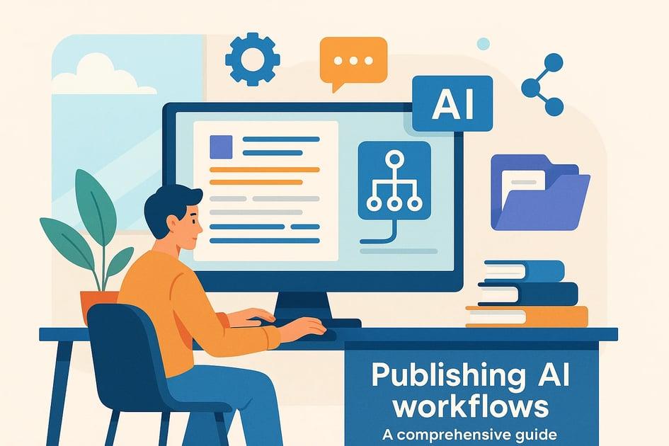 Publishing ai workflows: a comprehensive guide