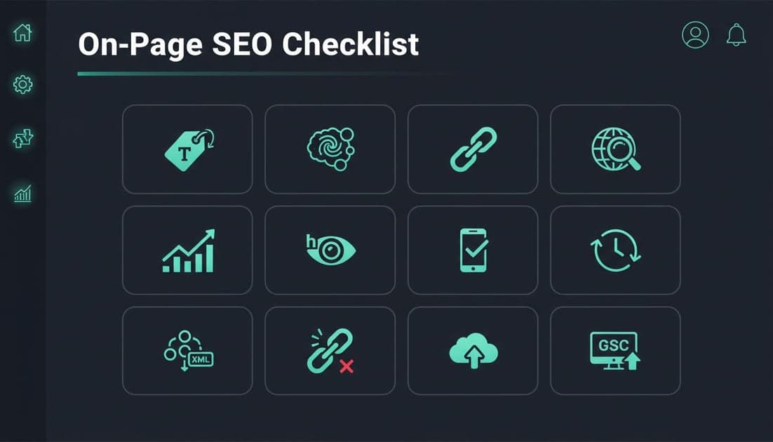 On-Page SEO Checklist: 12 Checks That Actually Move Rankings